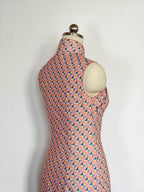 Qipao «Mosaïque magique», esprit hongkongais des années 60