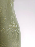 Qipao «Thé vert Longjing», esprit hongkongais des années 60