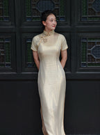 Qipao « Bai Liusu » , esprit shanghaïen des années 30