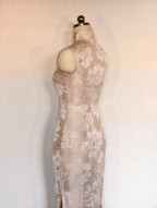 Qipao  « Pierre de Ronsard », esprit Hongkongais des années 60