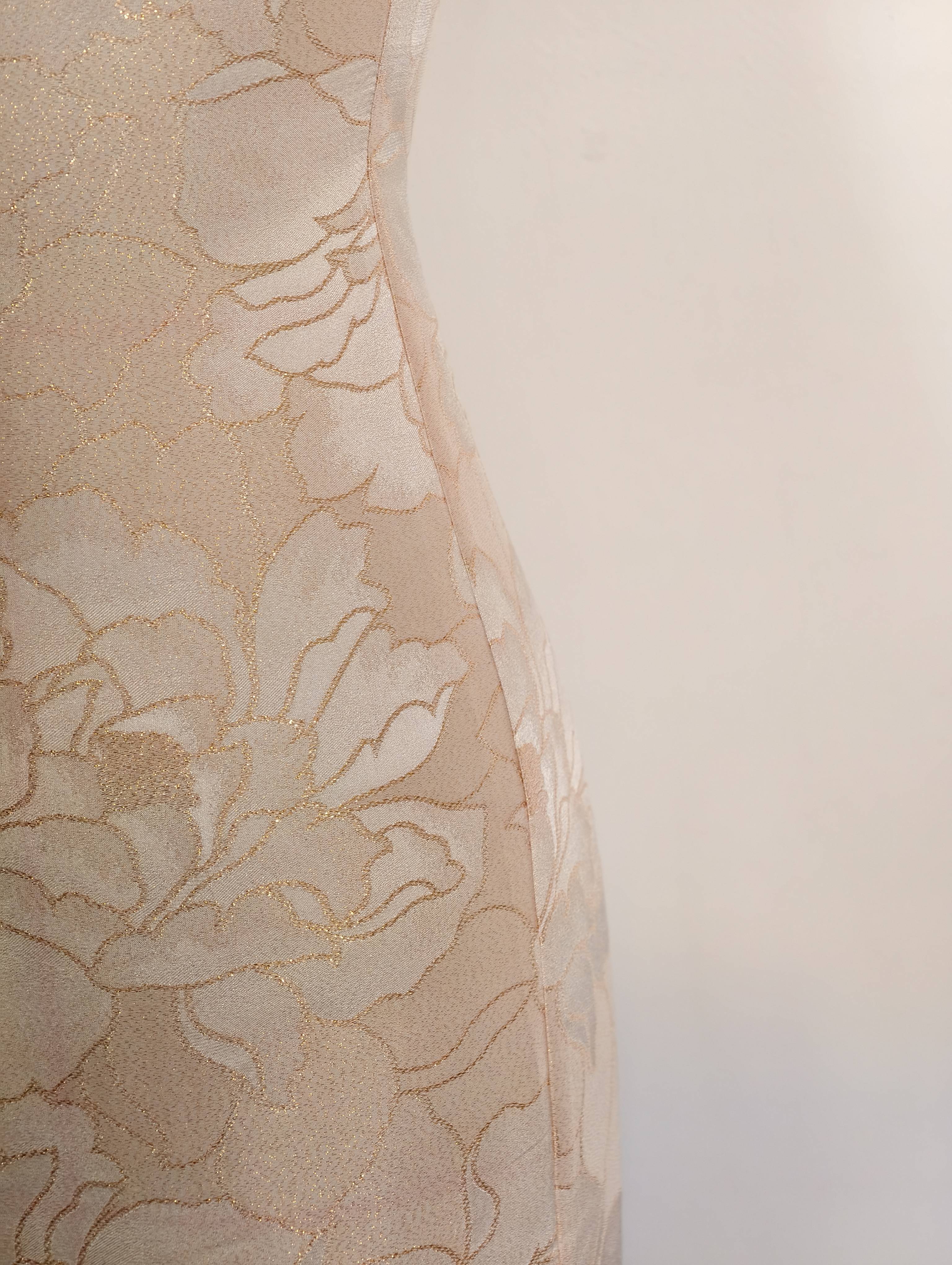 Qipao  « Pierre de Ronsard », esprit Hongkongais des années 60