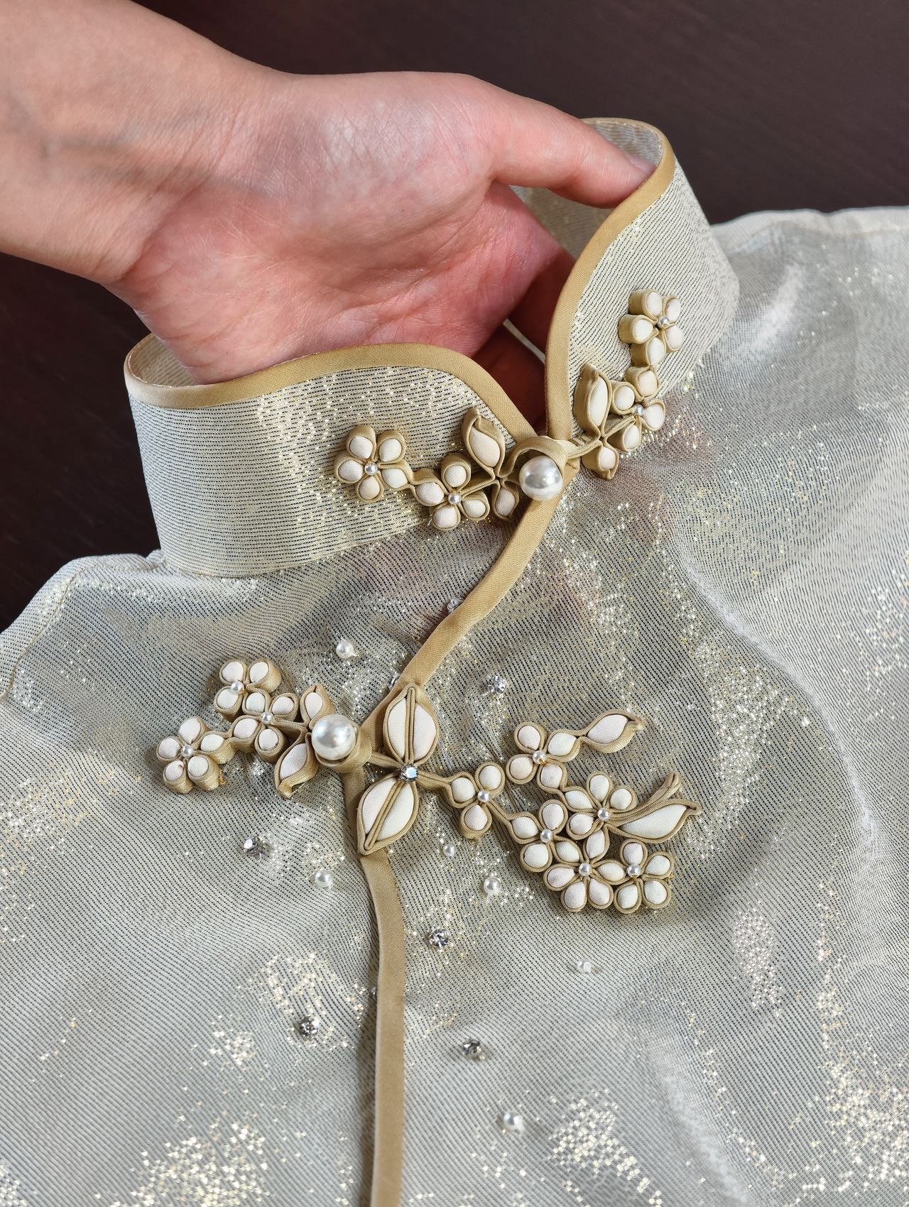 Qipao « Bai Liusu » , esprit shanghaïen des années 30
